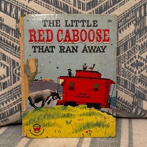 The Little Red Caboose Book - Classic Kids Learning Toy
